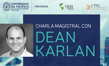 Charla Magistral con Dean Karlan