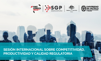 Sesión internacional sobre competitividad, productividad y calidad regulatoria