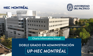 Charla Informativa Virtual Doble Grado en Administración con HEC Montréal