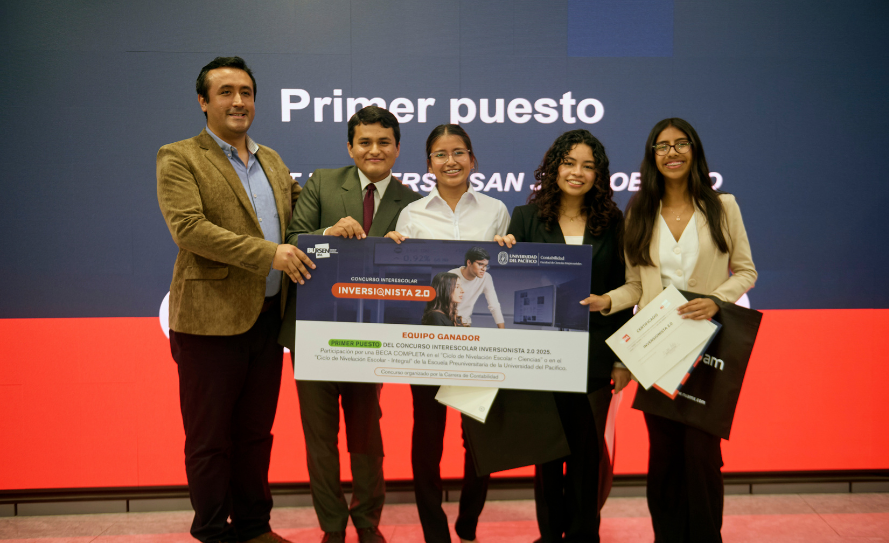 Inversionista 2.0: la Universidad del Pacífico lleva la educación financiera al aula escolar