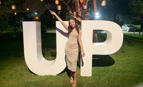 Talento UP en NYU: Egresada de Ingeniería Empresarial inicia maestría en Management and Analytics