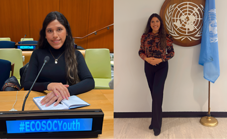 Egresada de la Universidad del Pacífico representa al Perú y a Power Mikuy en el Foro Económico y Social de la Juventud de la ONU