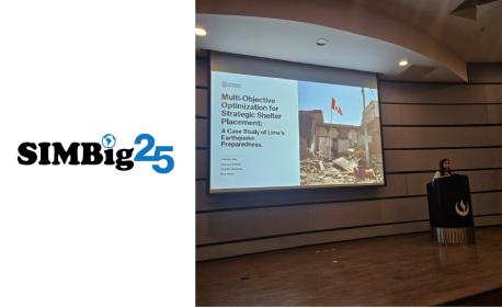 Estudiantes UP presentan investigación sobre optimización de albergues ante sismos en SIMBig 2025 
