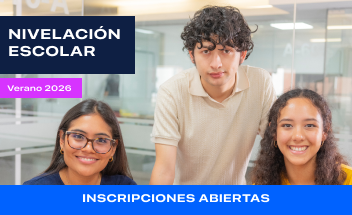 NIVELACIÓN ESCOLAR: REFUERZA TUS CONOCIMIENTOS ESTE VERAN EN LA UP - INSCRIPCIONES ABIERTAS