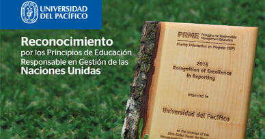 Reconocimiento por los Principio de Educación Responsable