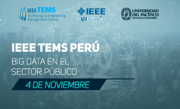 IEEE TEMS PERÚ: "Big Data en el sector público"