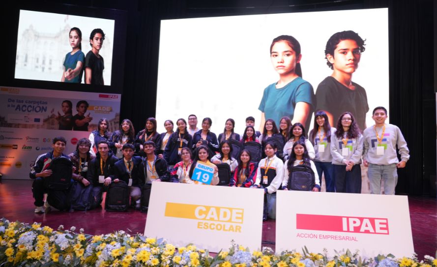 Universidad del Pacífico impulsa liderazgo juvenil en el primer CADE Escolar 2025