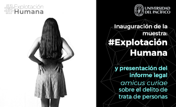 Inauguración de la muestra: #Explotación  Humana