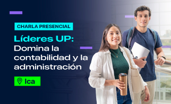 Charla presencial: "Líderes UP: Domina la Contabilidad y la Administración"