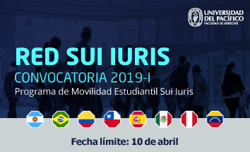 Red SUI IURIS | Convocatoria 2019-I