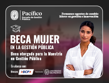 Beca Mujer para la Gestión Pública - Maestría en Gestión Pública