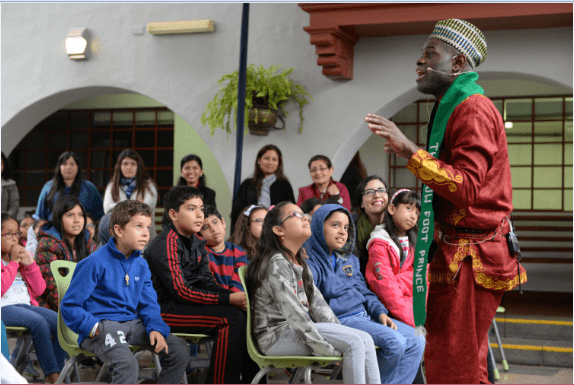 narrador de cuentos inglés 2016