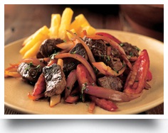 LOMO SALTADO, TYPICAL FOOD