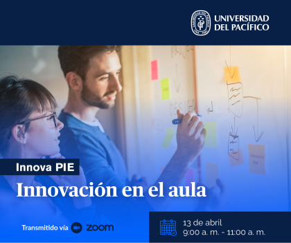 Innova PIE "Innovación en el aula". Jueves 13 de abril.