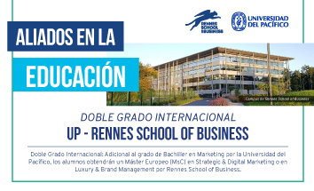 Doble Grado Internacional UP - Rennes School of Business	